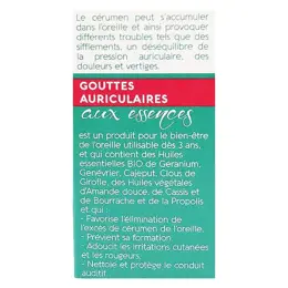 Naturactive Gouttes Auriculaires - Excès de Cérumen - Oreille -  Bio 10ml