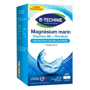 Biotechnie magnesio Marin Stress Rhodiola 90 capsule