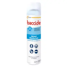 Baccide Désinfectant Surfaces et Habitat Aérosol 250ml