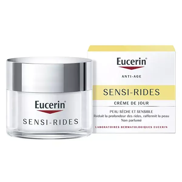 Eucerin Sensi-Rides Cuidado Antiarrugas Pieles Secas & Muy Secas 50ml