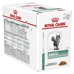 Royal Canin Veterinary Diabetic Chat Aliment Humide 12 x 85g