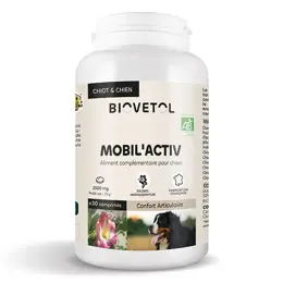 Biovetol - Comprimés Mobil'Activ - Confort Articulaire Chien - 30 comprimés