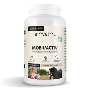 Biovetol - Mobil'Activ Compresse - Comfort Articolare per Cani - 30 compresse