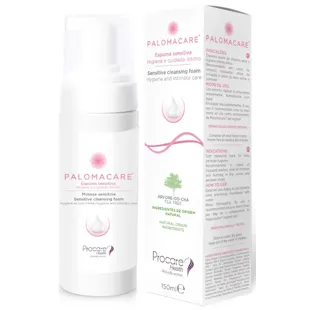 Foam sensitive Vaginal hygiene Palomacare 150ml