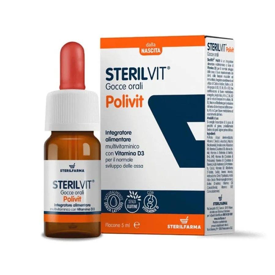 Sterilfarma Sterilvit Polivit Integratore Vitamine 5 ml