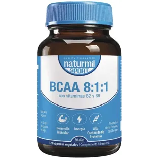 Naturmil BCAA 8:1:1 120 Vegetable Capsules