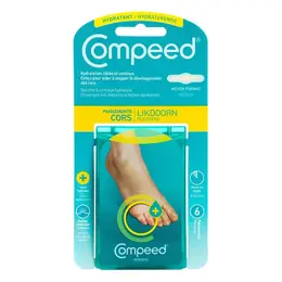 Compeed® Pansements Cors Hydratant 6 unités
