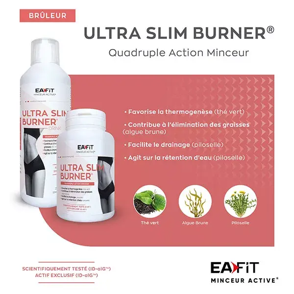 Eafit Ultraslim Burner Drink Quadruple Action slimming 500ml
