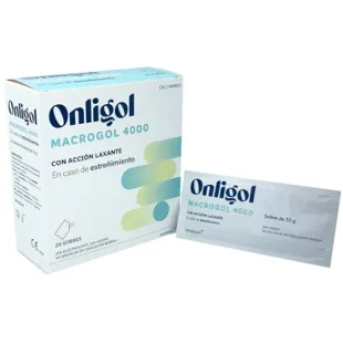 Onligol Macrogol 4000 Constipation 20 Sachets