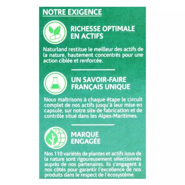 Naturland Carbón vegetal ecológico 60 cápsulas