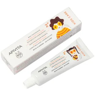 Apivita Kids 2+ Dentifrice pour Enfants Saveur de Fruits à la Grenade et à la Propolis 50 ml