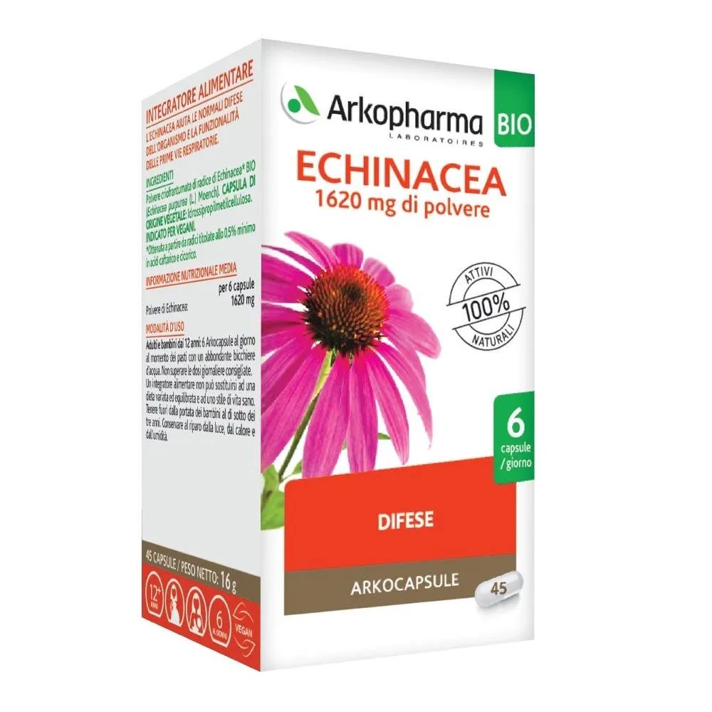 Arkocapsule Echinacea Bio Integratore Difese Immunitarie 45 Capsule