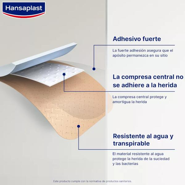Hansaplast Universal Assortment 4 Sizes 100 Dressings