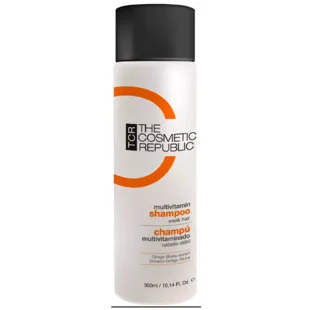 The Cosmetic Republic Shampoing multivitaminé pour cheveux affaiblis 300 ml