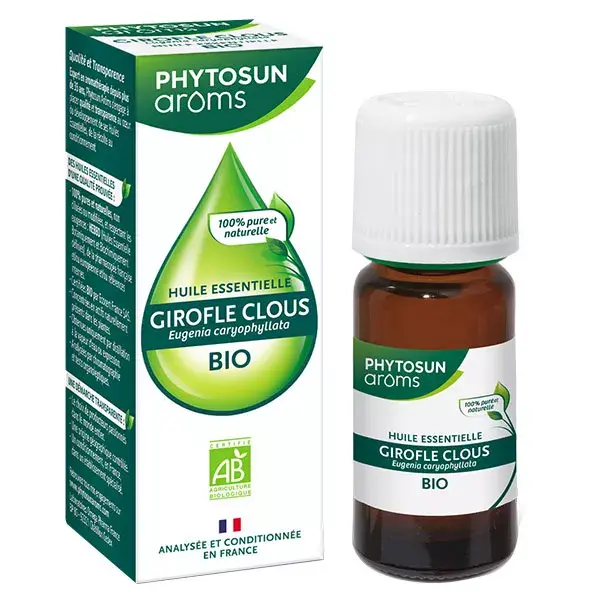 Phytosun Arôms Huile Essentielle Bio Clous de Girofle 10ml
