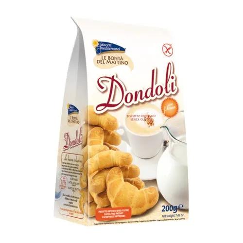 Piaceri Mediterranei Dondoli Biscotti Vegan Senza Glutine 200 g