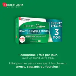 Forté Pharma Expert Beauté Cheveux Ongles Levure de bière 84 comprimés