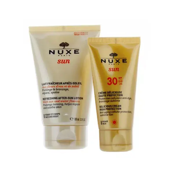 Nuxe Sun Gift Set Sun Cream SPF30 50ml + After Sun 100ml 