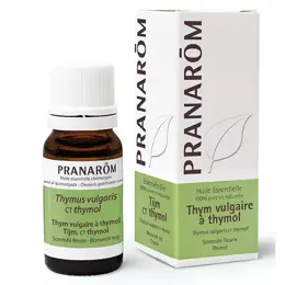 Pranarom Huile Essentielle Thym Vulgaire à Thymol 10ml