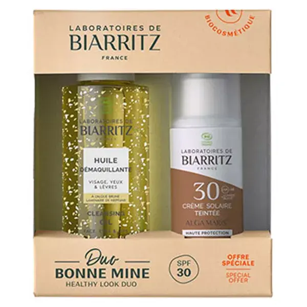 Laboratoires de Biarritz Duo Bonne Mine Crème Teintée SPF30 Dorée