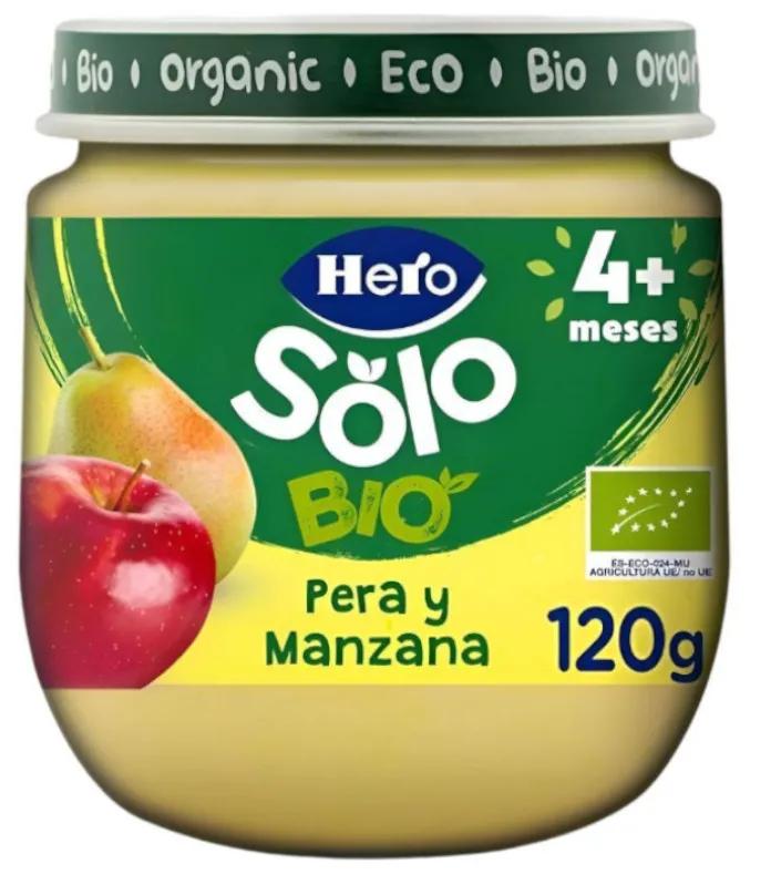 Solo Poire et Pomme Hero Baby 120g