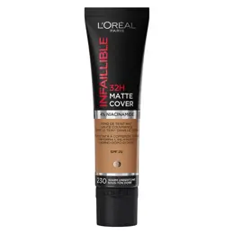 L'Oréal Paris Infaillible 32h Fond de Teint Matte Cover N°230 Sous-Ton Doré 30ml