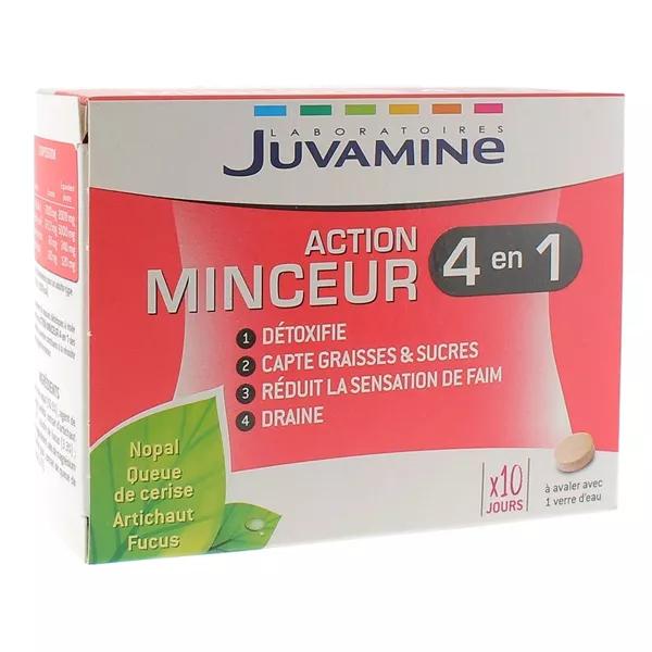 Juvamine Acción Adelgazante 4 en 1 60 comprimidos