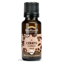 Biofloral 05 Cerato Plumbago Granules Bio Fleur De Bach Granules 19,5 Gr