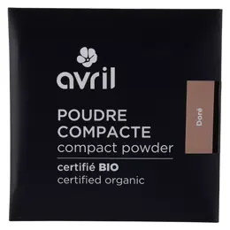 Avril Teint Poudre Compacte Doré Bio 11g