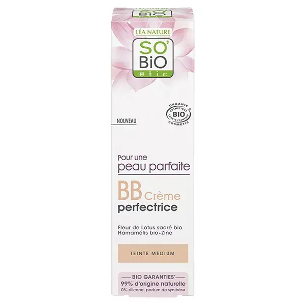 So'Bio Étic Pour une Peau Parfaite BB Crème Perfectrice Medium Bio 40ml