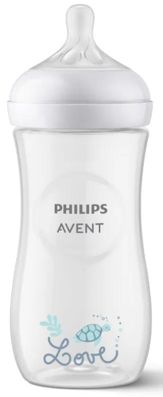 Philips Avent Natural Response Turtle Baby Bottle 330 ml