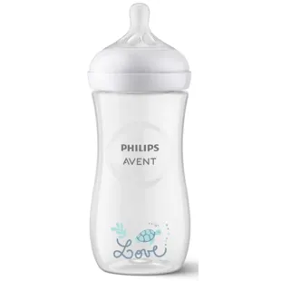 Philips Avent Mamadeira Tartaruga Natural Response +3m 330 ml