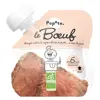 Popote Les Viandes Gourde Bœuf +6m Bio 60g