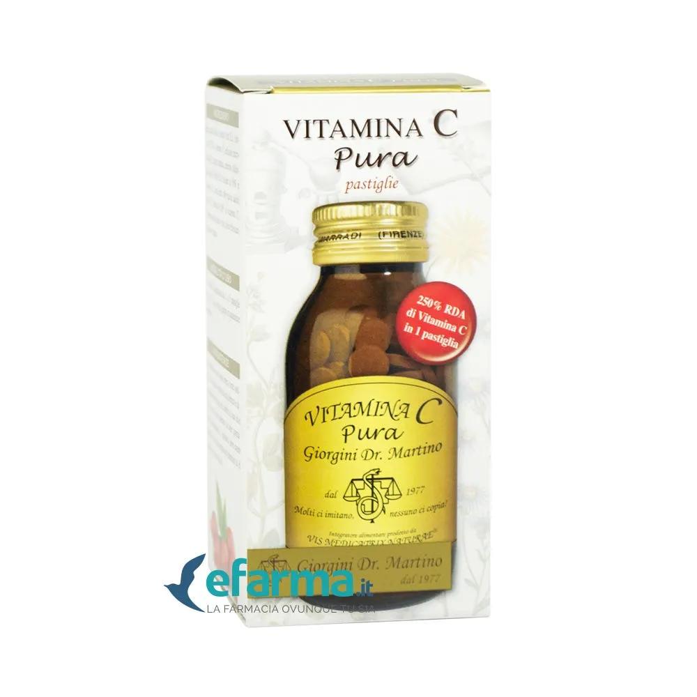 Dr. Giorgini Vitamina C Pura Integratore Vitaminico 180 Pastiglie