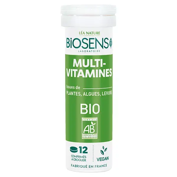 Biosens Multi-Vitamines Bio 24 comprimés à croquer