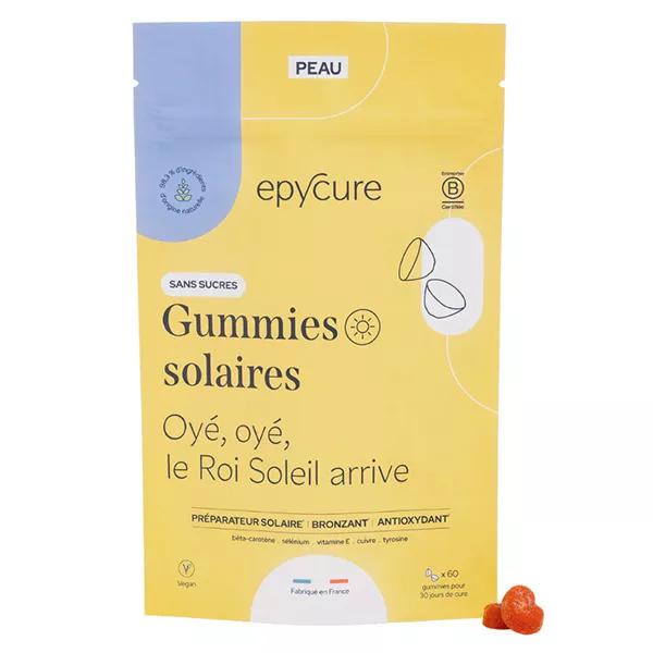 Epycure Solar Gummies Preparan y Protegen la Piel y Potencian el Bronceado x60