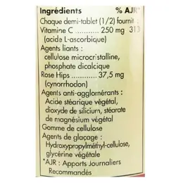 Solgar Vitamine C 500 avec Rose Hips 100 comprimés