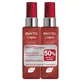 Phyto PhytoLaque Laque Végétale Fixation Souple Lot de 2 x 100ml