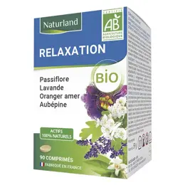 Naturland Complexe Relaxation Bio 90 comprimés