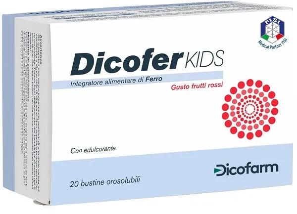 Dicofer Kids integratore Ferro 20 Bustine