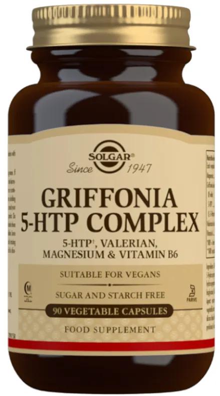 Solgar Griffonia 5-HTP Complexe 90 Gélules Végétales