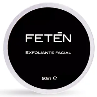 Feten Limpador Facial Esfoliante para Homens BIO 50 ml