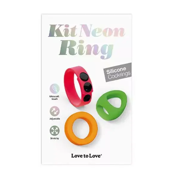 LOVE TO LOVE KIT NEON RING