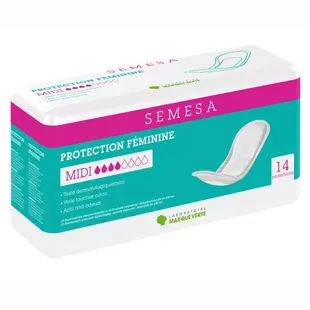 Marque Verte Protezioni Donna Midi 14 unità