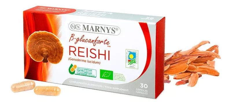 Marnys Reishi Bio 30 Cápsulas Vegetales 400 mg