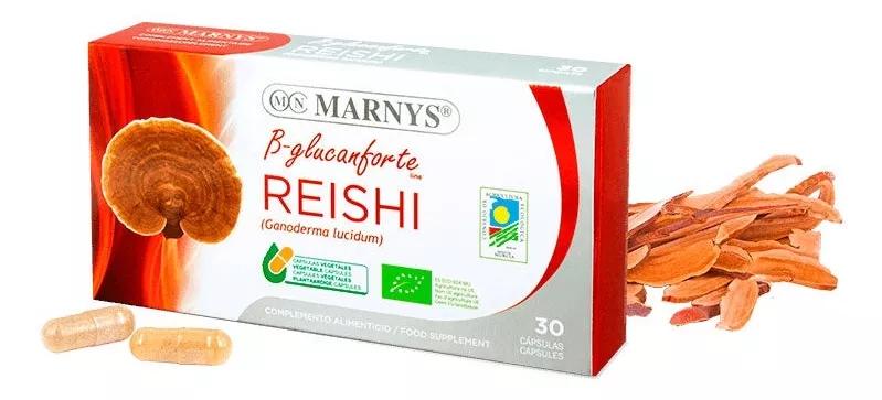 Imagen de Marnys Reishi Bio 30 Cápsulas Vegetales 400 mg