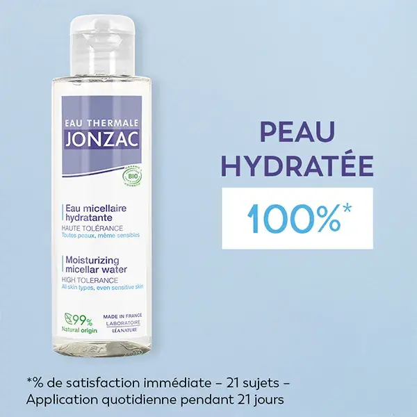 Eau thermale Jonzac, Les Indispensables, Eau micellaire bio 100mL