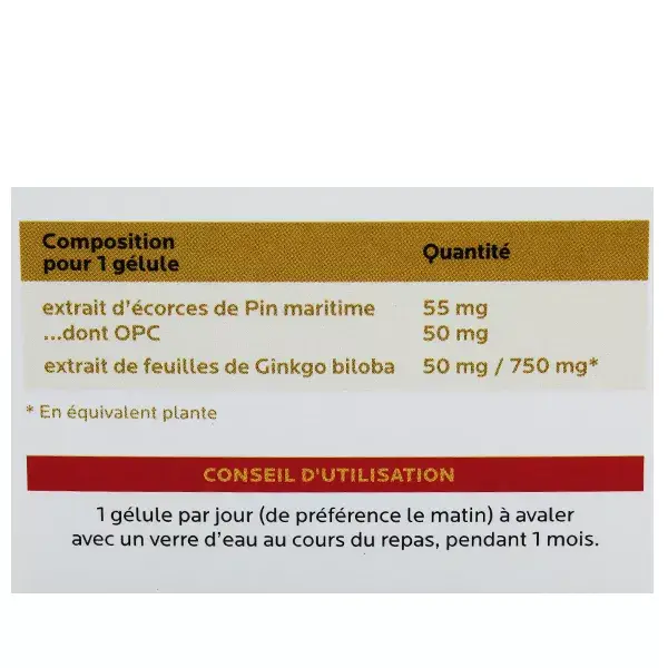 Fitofom Le Pin Maritime 20 gélules végétales