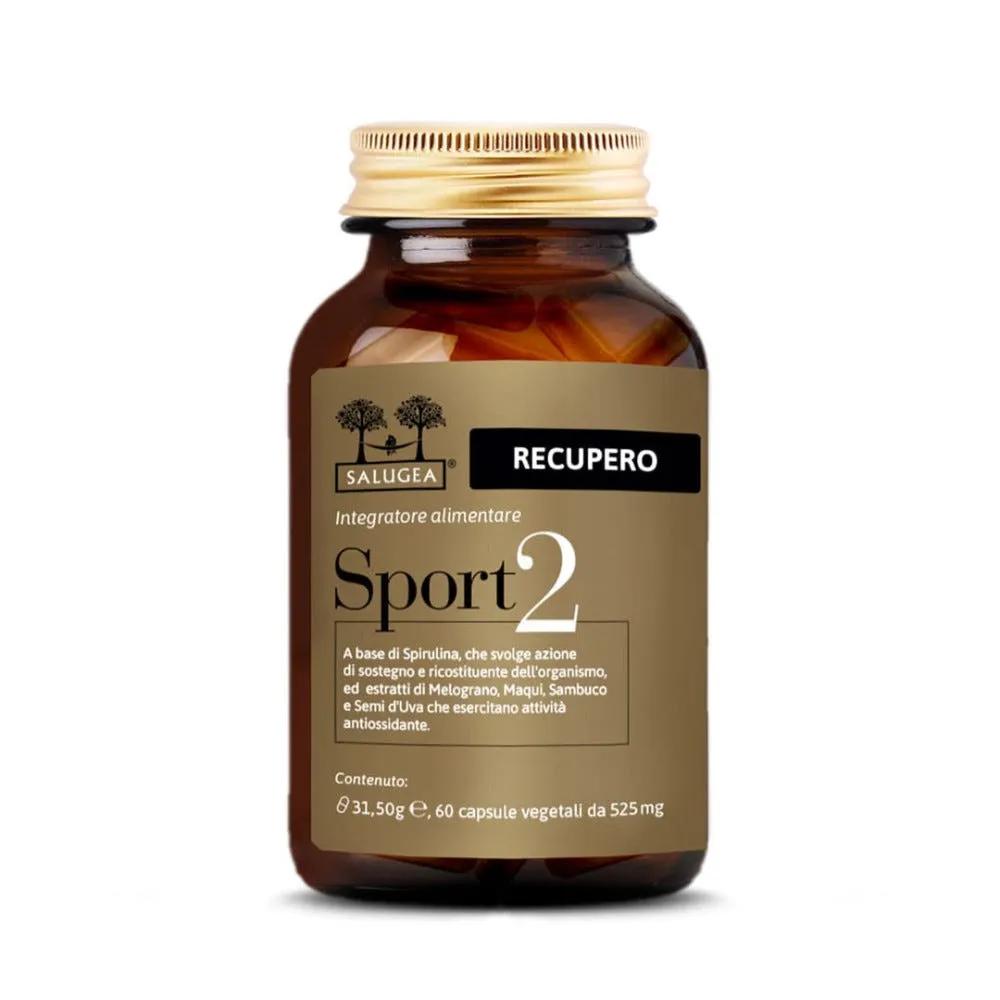 Salugea Sport 2 Recupero Integratore per il Recupero Muscolare 60 Capsule