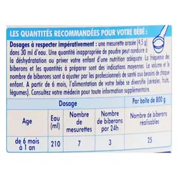 Nidal Lait en Poudre 2ème Âge 6-12m 800g